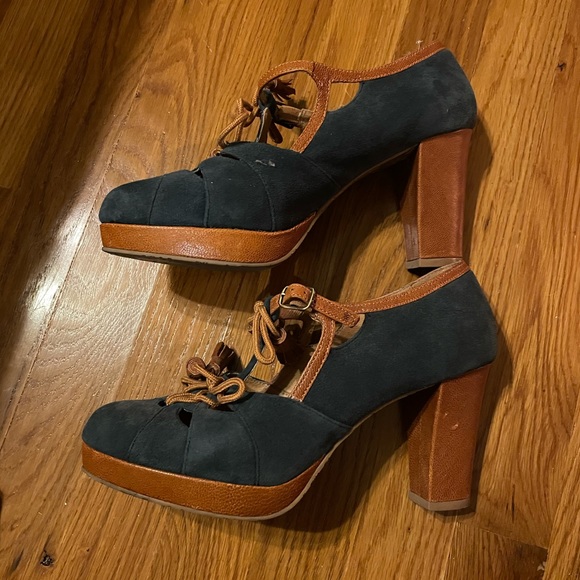 Vintage Anthropologie Miss Albright Pumps - Picture 2 of 10